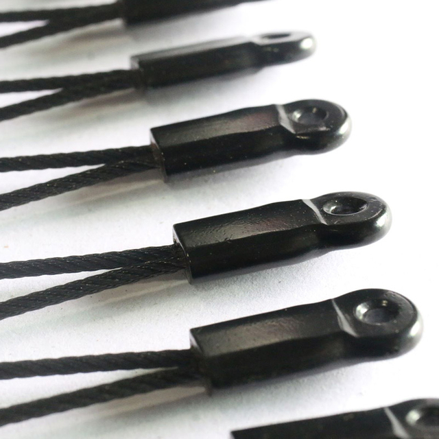 شبكة حبل سلك أكسيد أسود